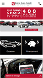 Mobile Screenshot of estrieautocredit.com